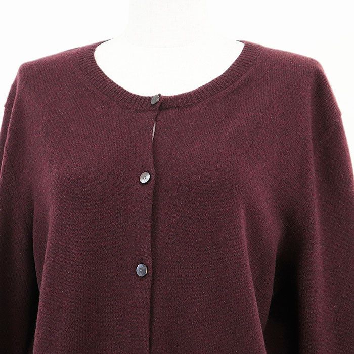 Hermes Hermes Hermes 100% Wool Cardigan Leather Tops DUTY FREE for USA Size ONE SIZE - 2 Thumbnail
