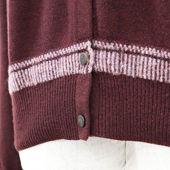 Hermes Hermes Hermes 100% Wool Cardigan Leather Tops DUTY FREE for USA Size ONE SIZE - 12 Thumbnail