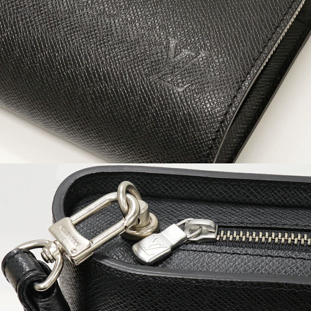 Louis Vuitton Louis Vuitton Louis Vuitton Taiga Baikal Clutch Bag M30182 Leather Clutch Bag M30182 DUTY FREE for USA Size ONE SIZE - 6 Thumbnail