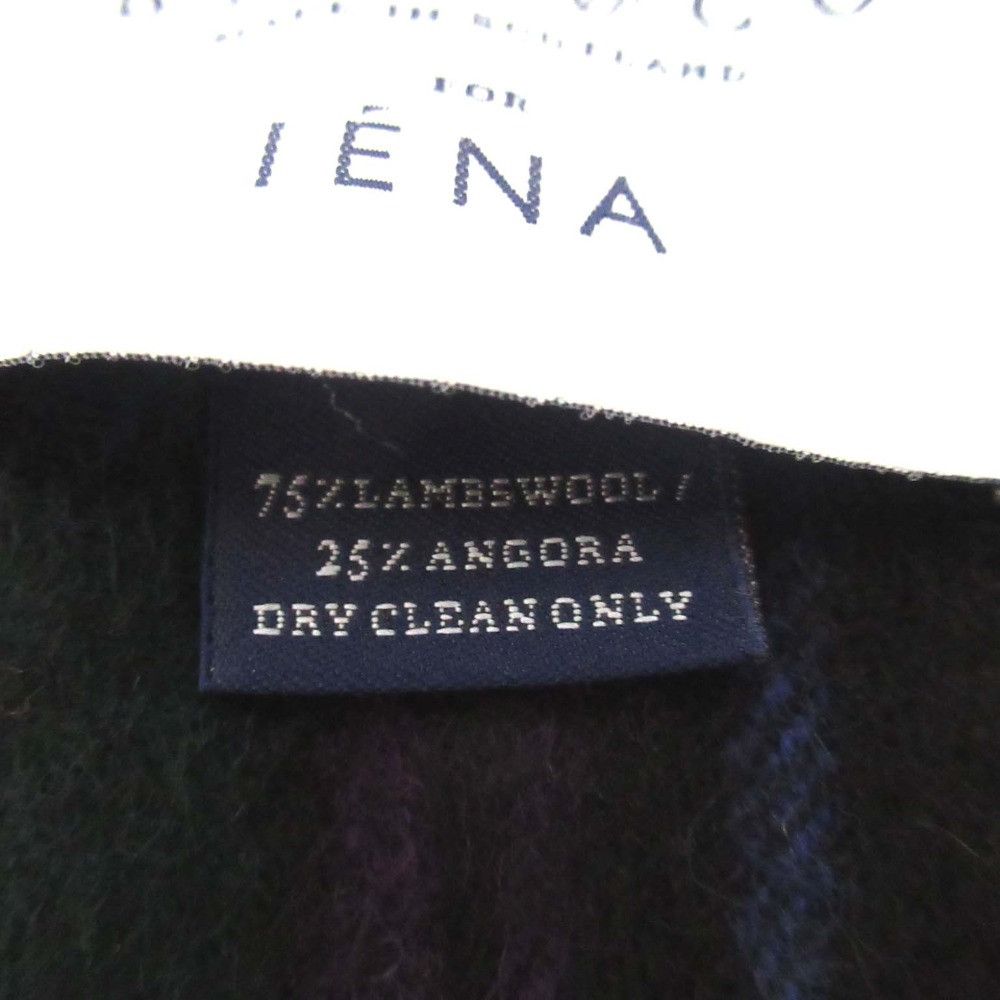 Other Other Begg & Co Wool Angora Check Fringe Scarf Others Scarf DUTY FREE for USA Size ONE SIZE - 4 Thumbnail