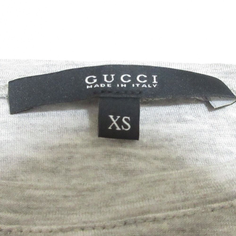 Gucci Gucci Gucci Script Logo T-shirt Cotton T-Shirts DUTY FREE for USA Size ONE SIZE - 4 Thumbnail