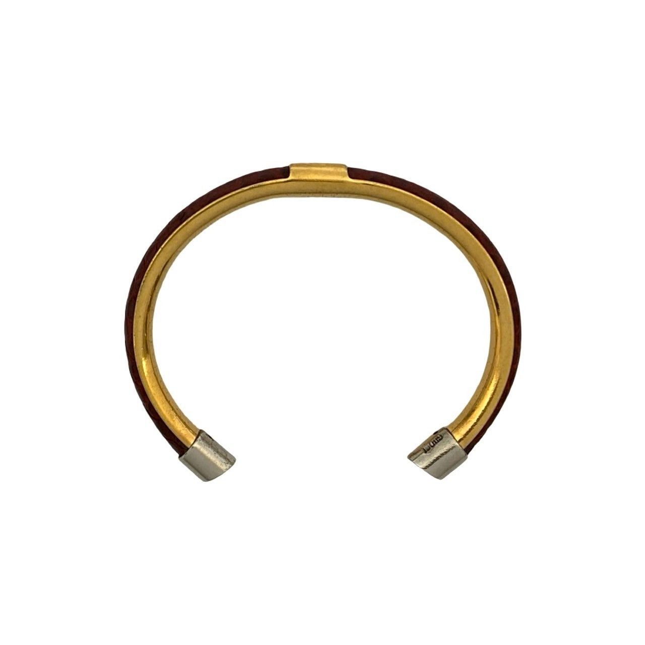 Gucci Gucci Gucci GG Logo Leather Bracelet Leather Bangle 36513 DUTY FREE for USA Size ONE SIZE - 8 Thumbnail