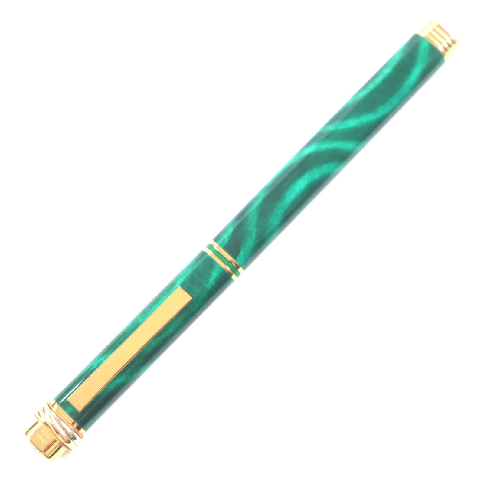 Cartier Cartier Cartier Trinity de Cartier Malachite Ballpoint Pen Metal Pen DUTY FREE for USA Size ONE SIZE - 2 Thumbnail