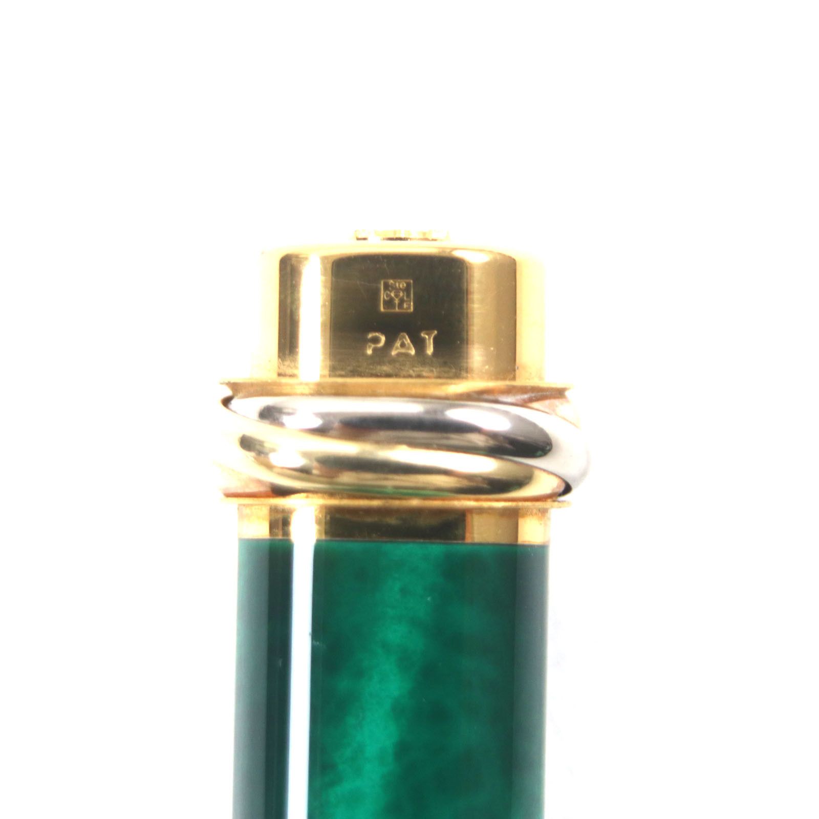 Cartier Cartier Cartier Trinity de Cartier Malachite Ballpoint Pen Metal Pen DUTY FREE for USA Size ONE SIZE - 7 Thumbnail