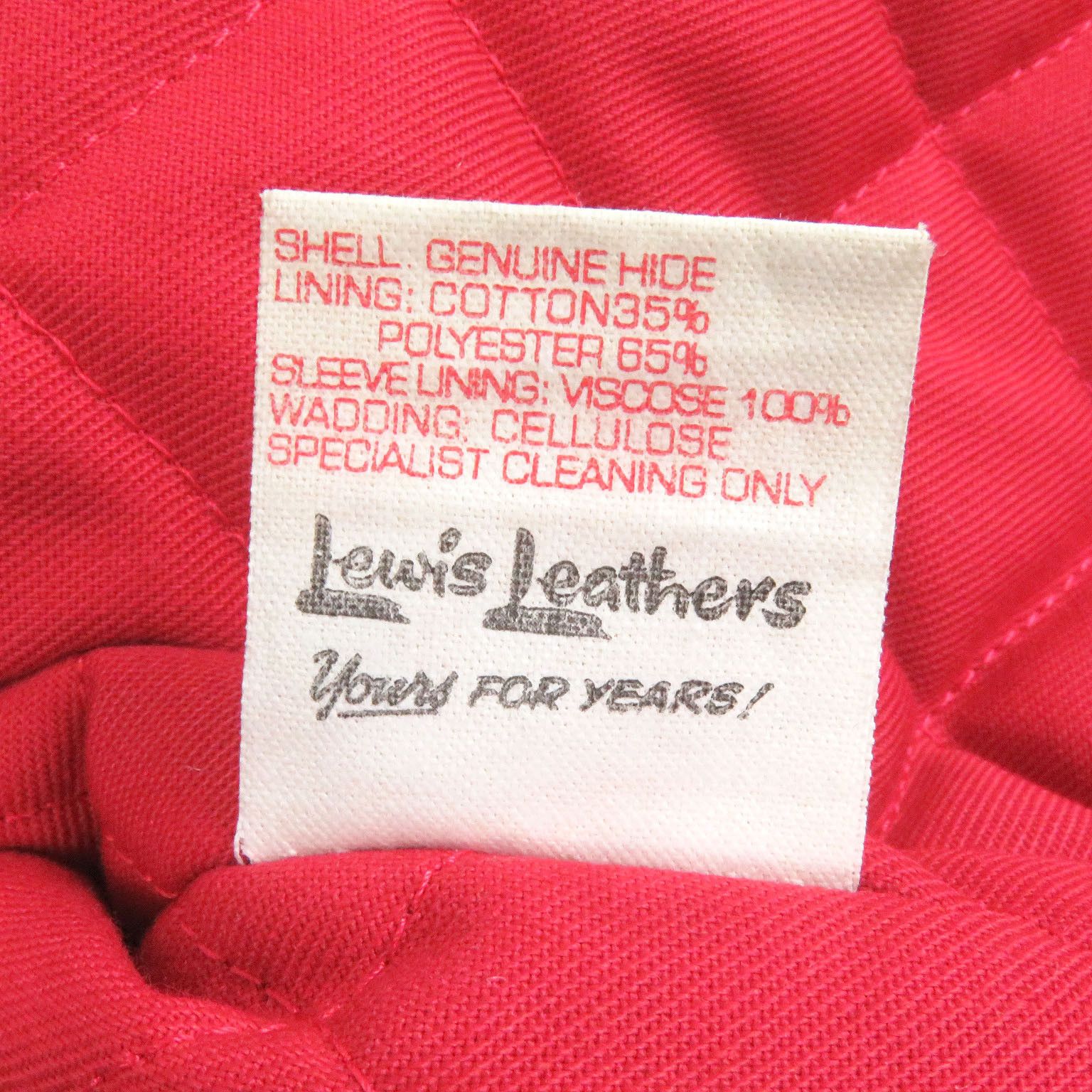 Other Other Lewis Leathers Cyclone Tight Fit Leather Jacket Leather Outerwear DUTY FREE for USA Size ONE SIZE - 9 Thumbnail