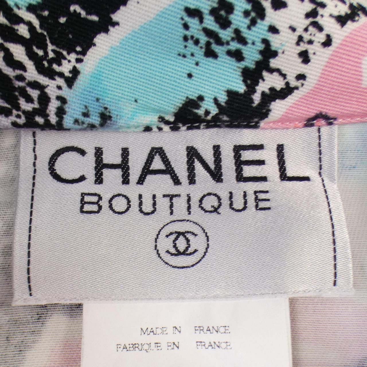 Chanel Chanel Chanel Dress Cotton Dresses P07855V05589 97P DUTY FREE for USA Size ONE SIZE - 5 Thumbnail