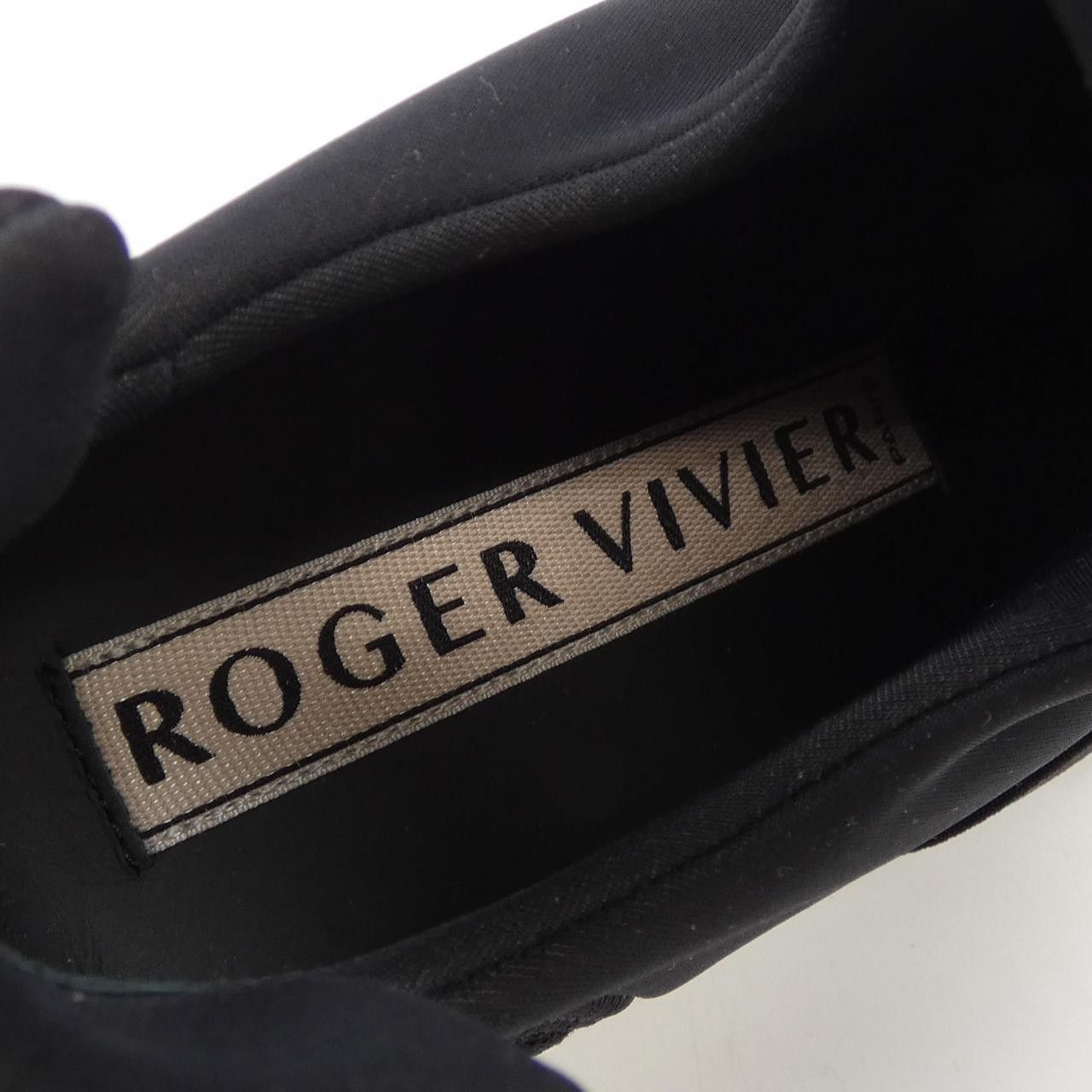 Roger Vivier Roger Vivier Viv Run Sneakers Leather Shoes DUTY FREE for USA
