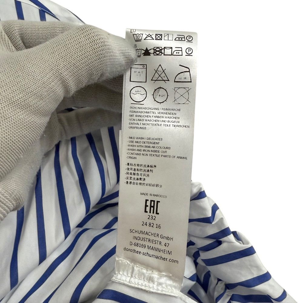 Other Other Dorothee Schumacher Stripe Blouse Cotton Tops DUTY FREE for USA Size ONE SIZE - 7 Thumbnail