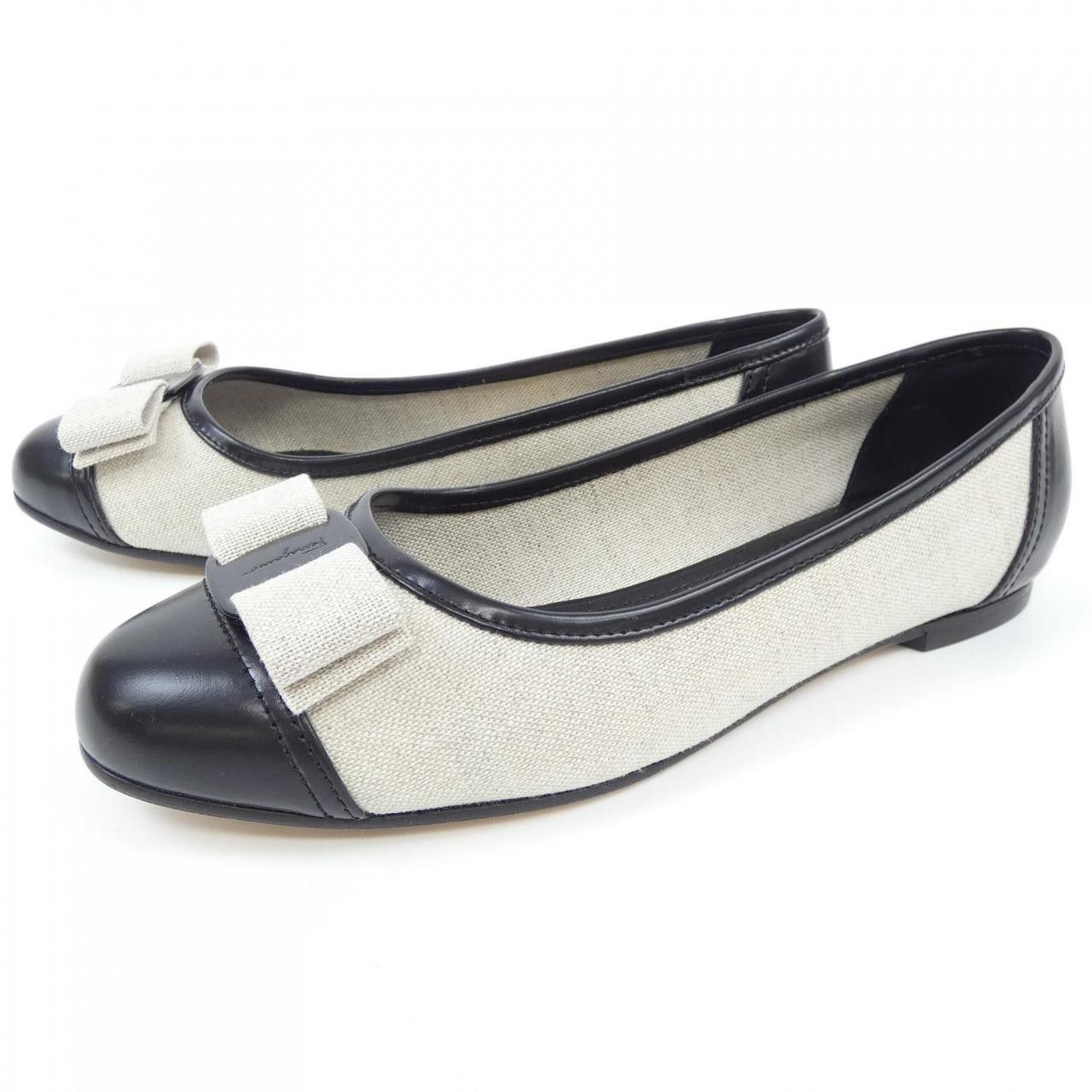 Salvatore Ferragamo Salvatore Ferragamo Salvatore Ferragamo Flat Shoes Leather Shoes DUTY FREE for USA Size ONE SIZE - 3 Thumbnail