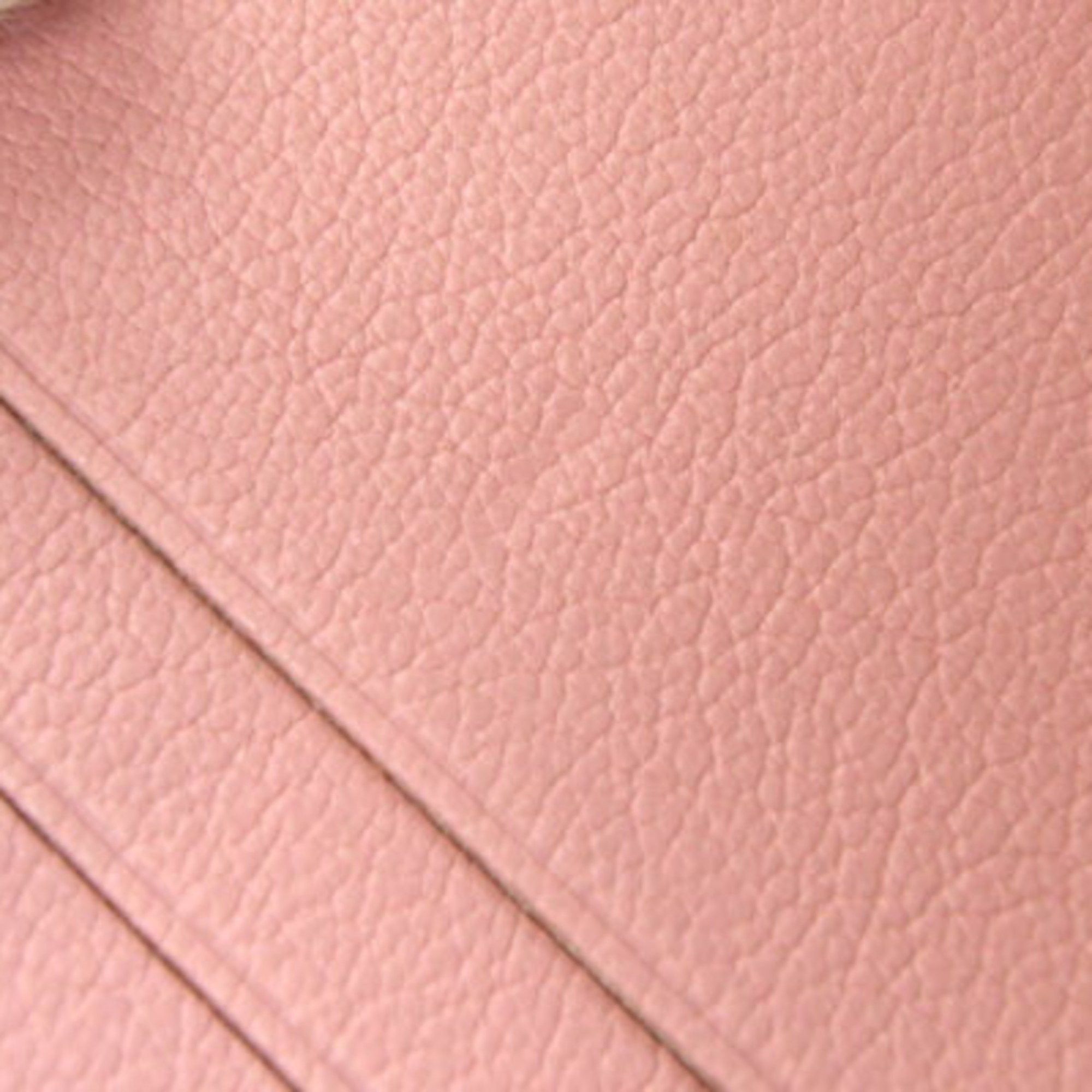 Chanel CHANEL Coco Mark Tri-fold Wallet A84072 Pink Leather Compact Mini Women's Size ONE SIZE - 7 Thumbnail