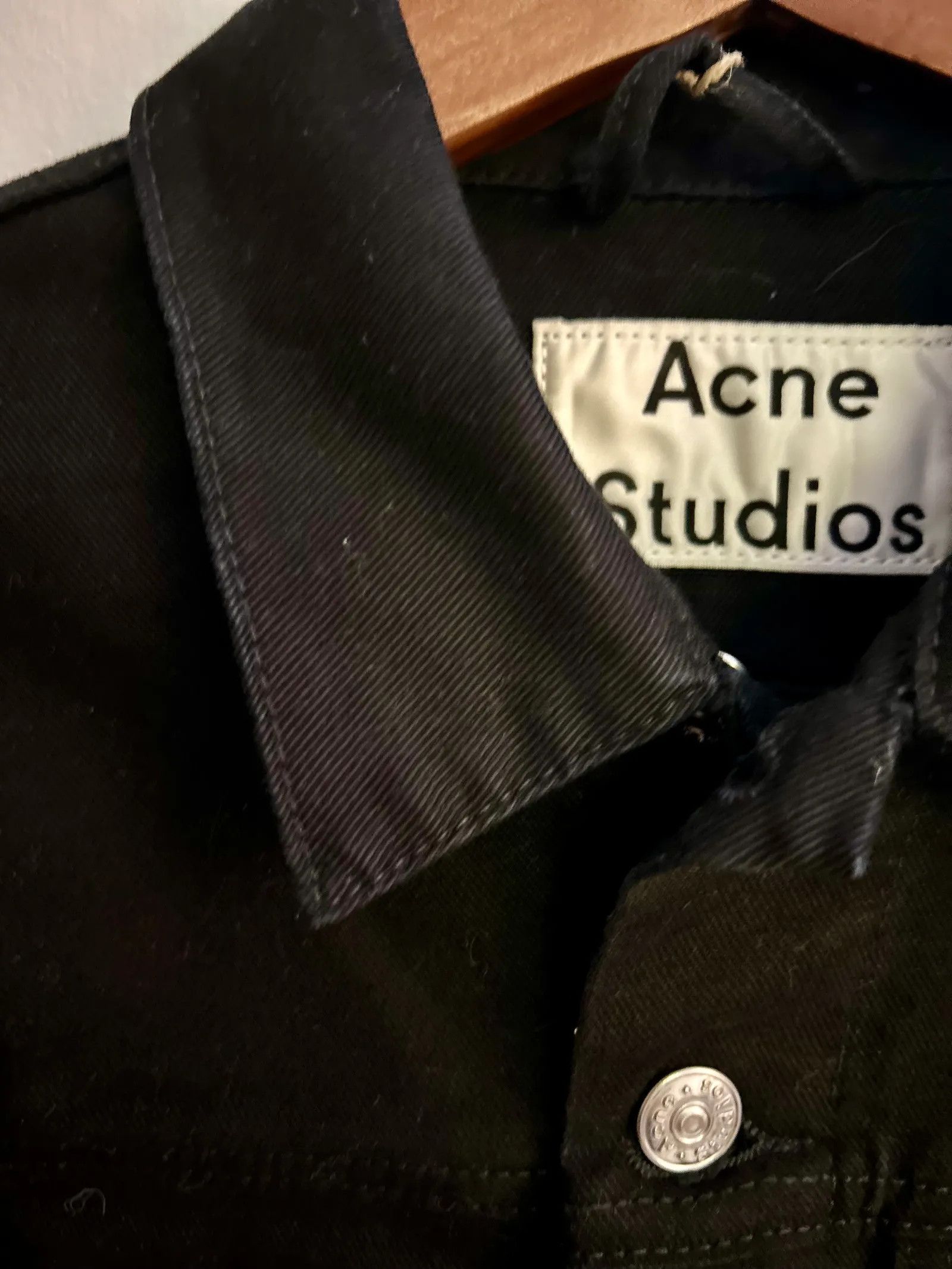 Acne Studios Acne Studios Acne Tag Stay Black Jacket Size S / US 4 / IT 40 - 2 Thumbnail