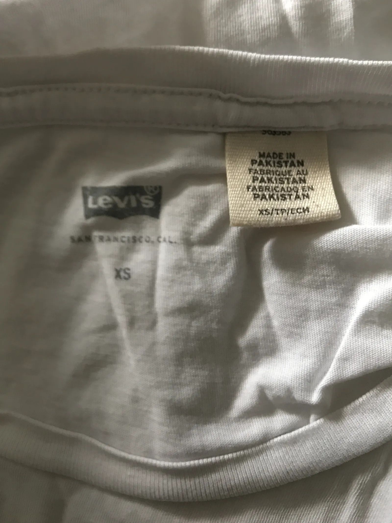 Levi's Levi's Short Sleeve T-shirt Size XS / US 0-2 / IT 36-38 - 2 Thumbnail