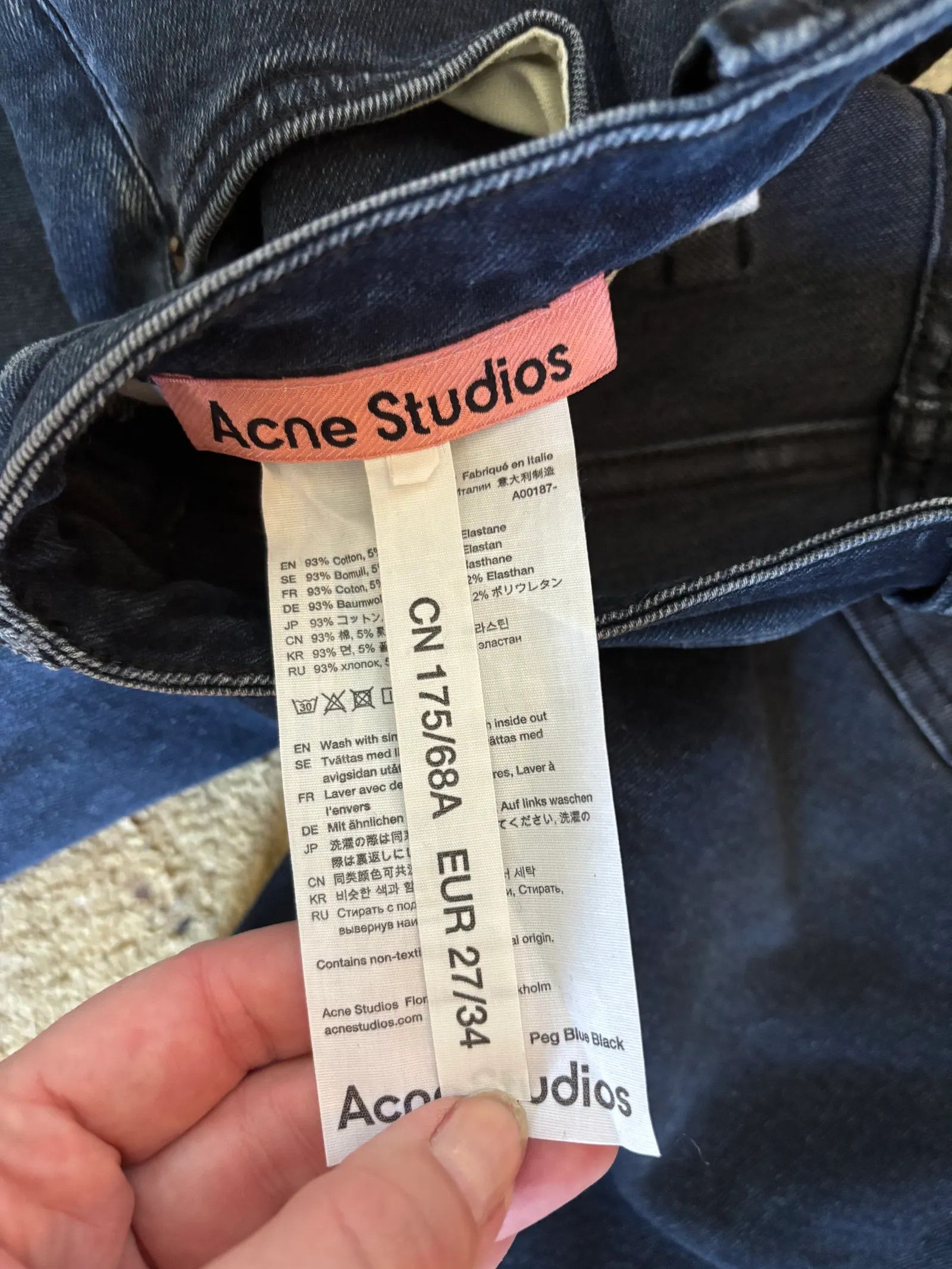 Acne Studios Acne Studios Peg Jeans Size 27" / US 4 / IT 40 - 3 Thumbnail