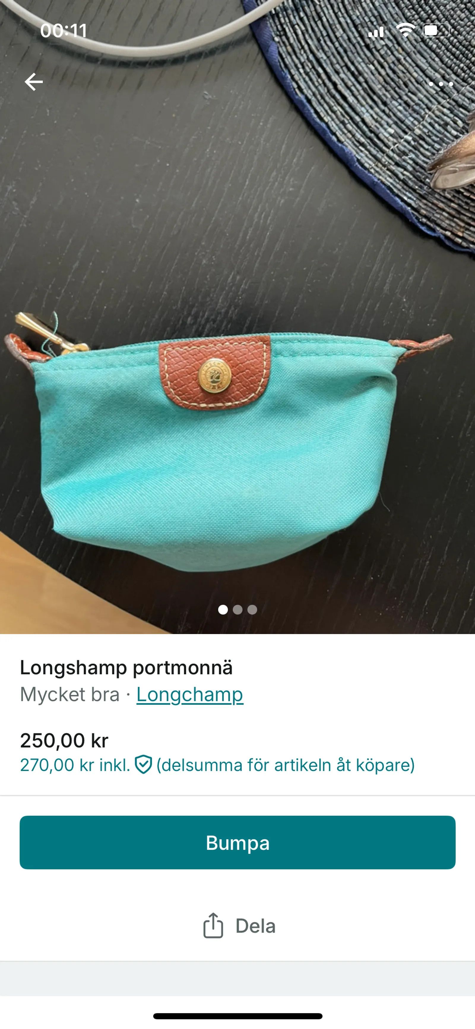 Longchamp Longchamp Longshamp Wallet Size ONE SIZE - 2 Thumbnail