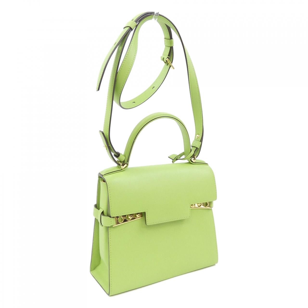 Delvaux Delvaux Delvaux Supple Calf Bag Leather Handbag AA0612AAX DUTY FREE for USA Size ONE SIZE - 2 Thumbnail