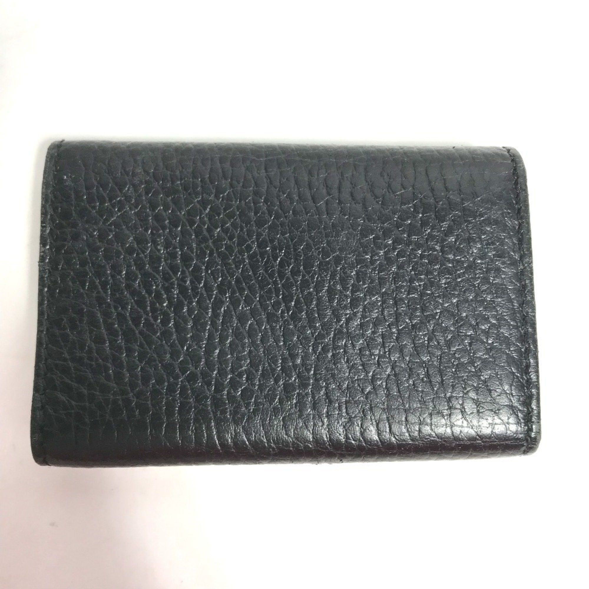 Gucci GUCCI 456118 GG Marmont 6-Key Leather Key Case, Women's, Black Size ONE SIZE - 2 Thumbnail