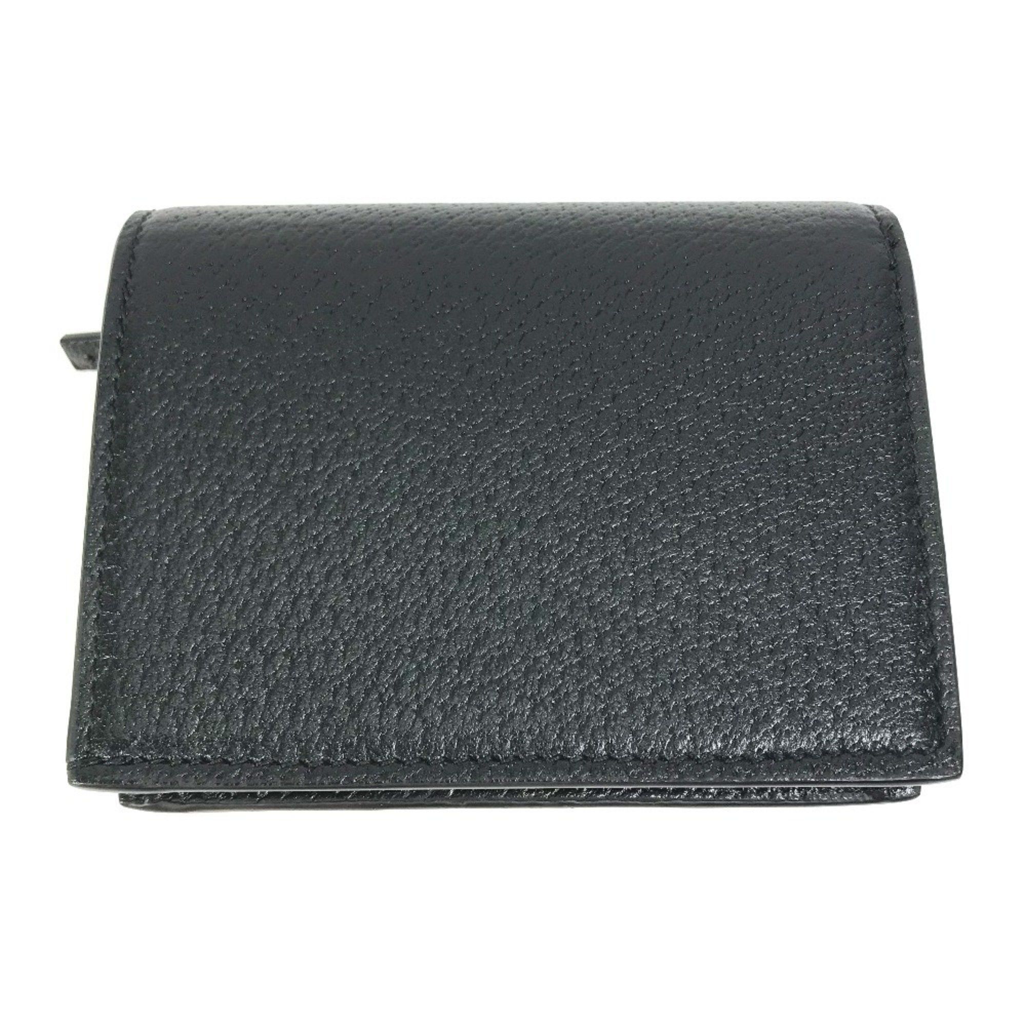 Gucci GUCCI 702248 logo adidas collaboration shoulder wallet/pochette/bifold wallet in black leather for women Size ONE SIZE - 2 Thumbnail