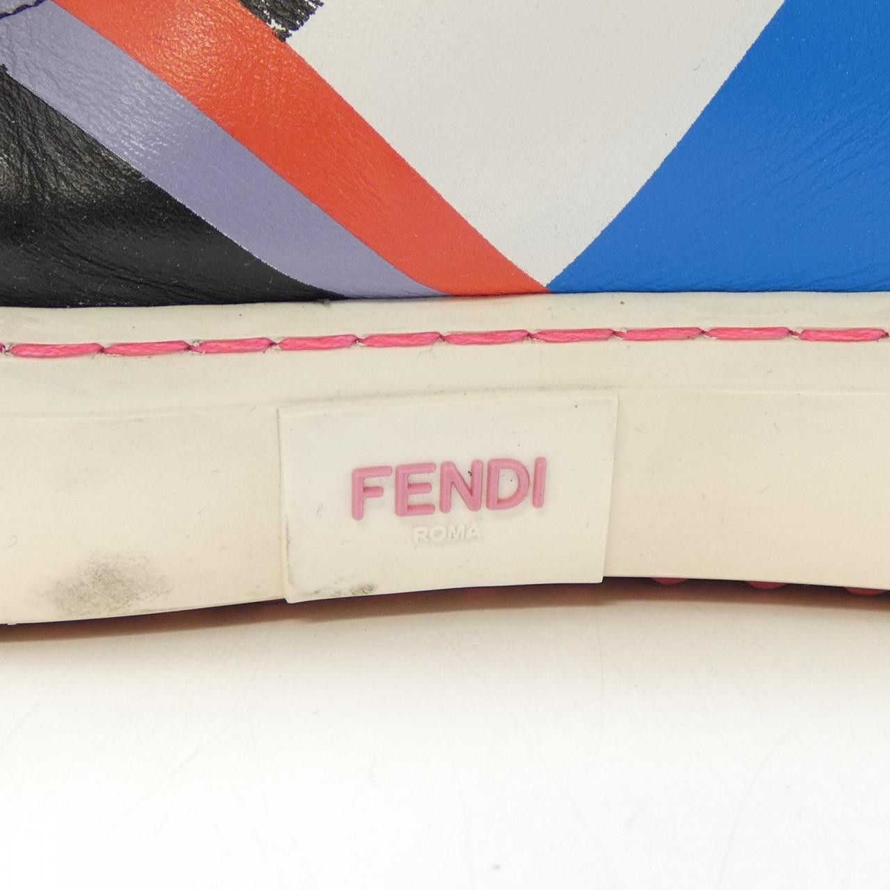 Fendi Fendi Fendi Sneakers Leather Shoes DUTY FREE for USA Size ONE SIZE - 6 Thumbnail
