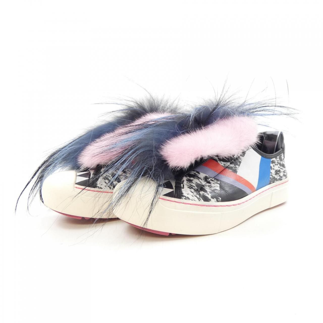 Fendi Fendi Fendi Sneakers Leather Shoes DUTY FREE for USA Size ONE SIZE - 3 Thumbnail