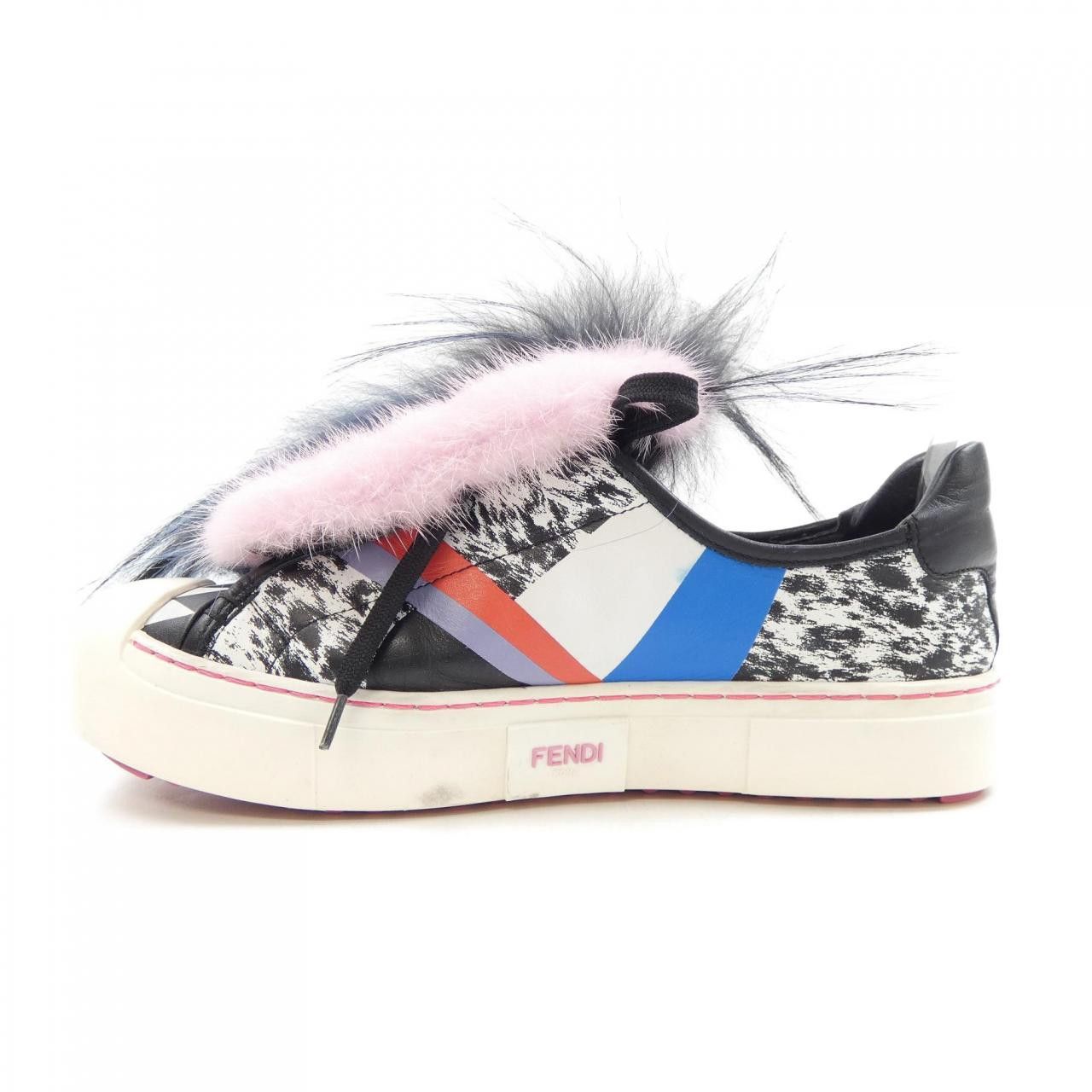 Fendi Fendi Fendi Sneakers Leather Shoes DUTY FREE for USA Size ONE SIZE - 2 Thumbnail