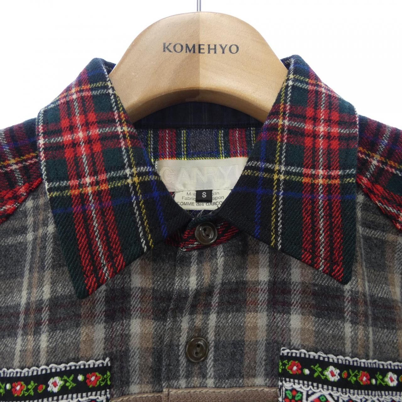Other Other Ganryu EP-B003 Shirt Cotton Dress Shirt EP-B003 DUTY FREE for USA Size ONE SIZE - 5 Thumbnail