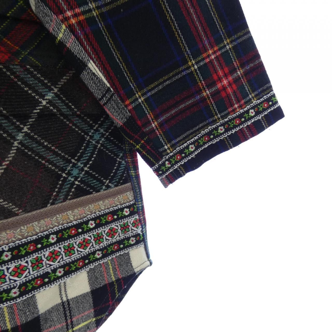 Other Other Ganryu EP-B003 Shirt Cotton Dress Shirt EP-B003 DUTY FREE for USA Size ONE SIZE - 6 Thumbnail