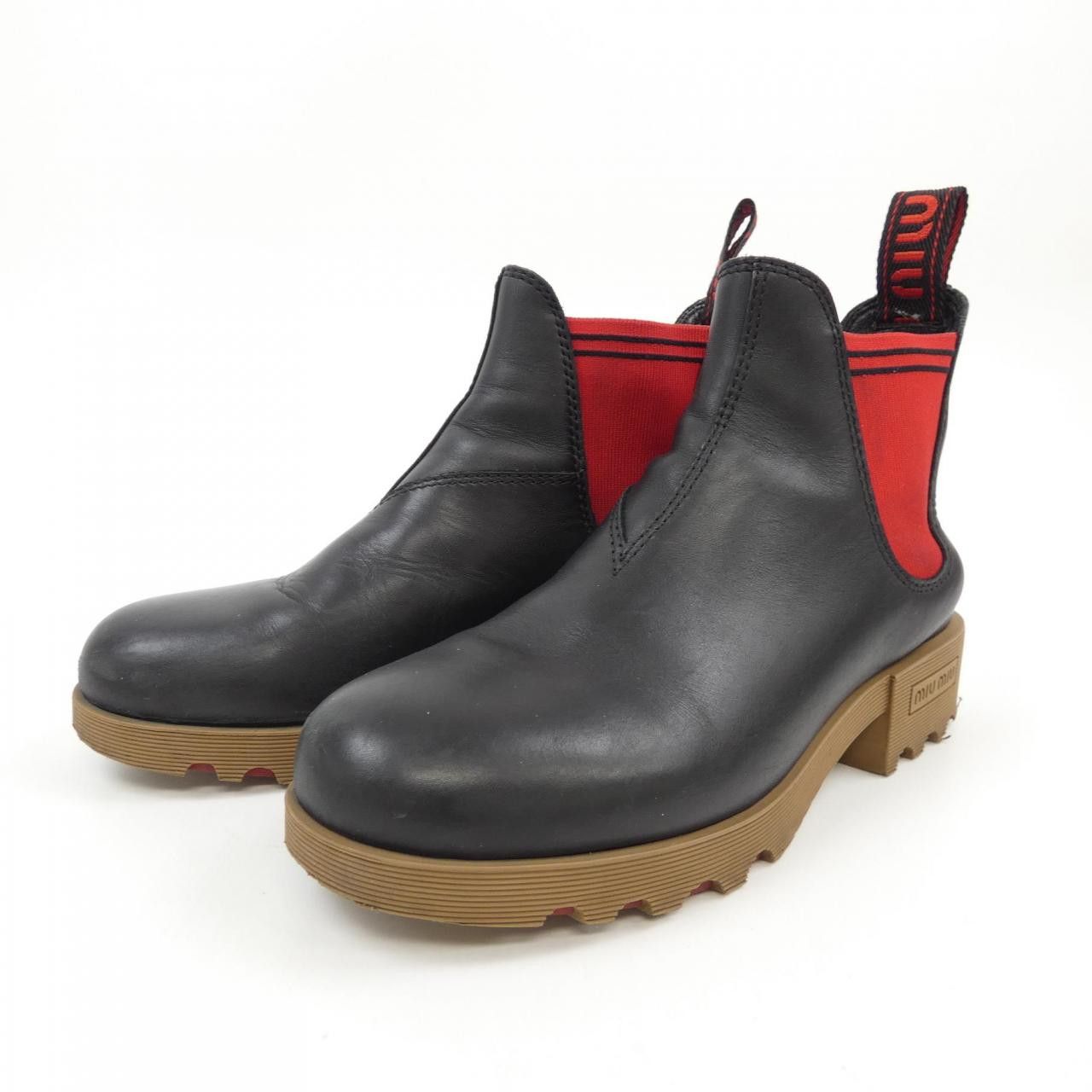 Miu Miu Miu Miu Miu Miu Boots Leather Shoes DUTY FREE for USA Size ONE SIZE - 3 Thumbnail
