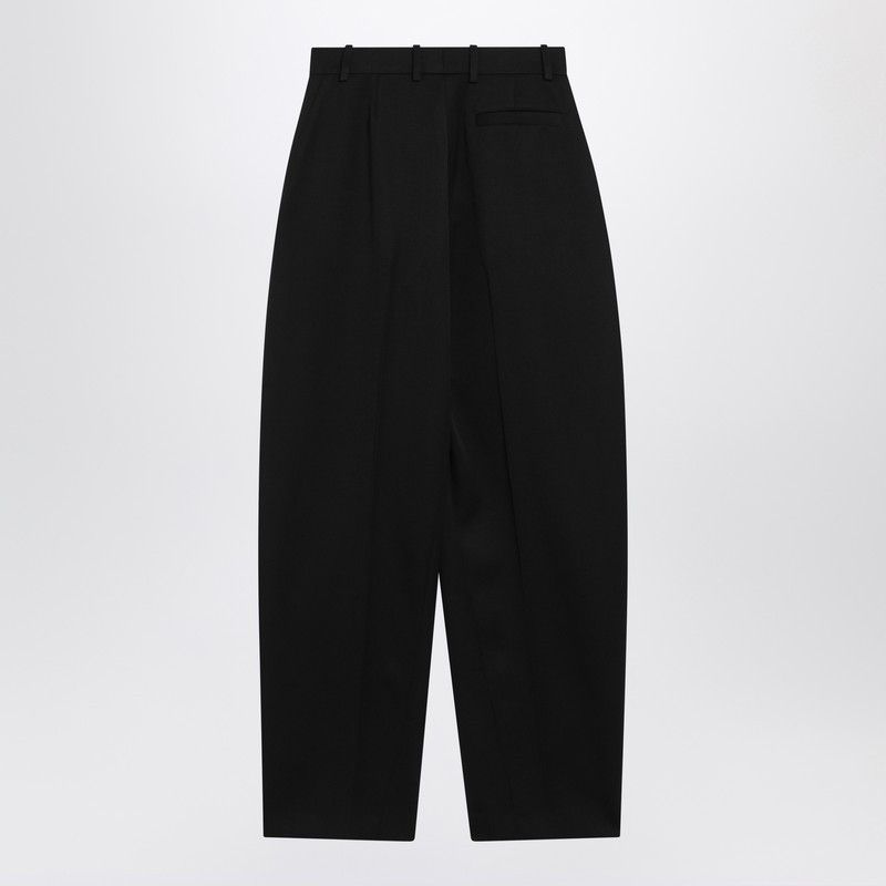 Givenchy Givenchy Black Wool Trousers Size 28" / US 6 / IT 42 - 2 Thumbnail