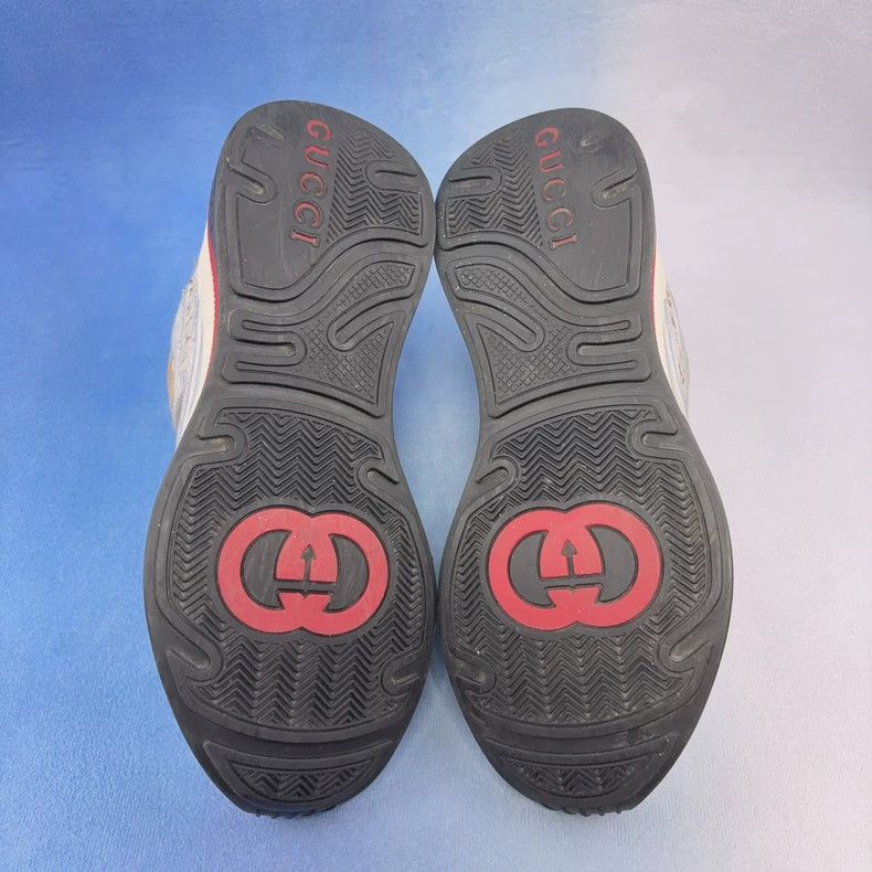 Gucci Gucci Ultrapace Silver Gray Sneakers - dmc Size US 7.5 / EU 40-41 - 5 Thumbnail