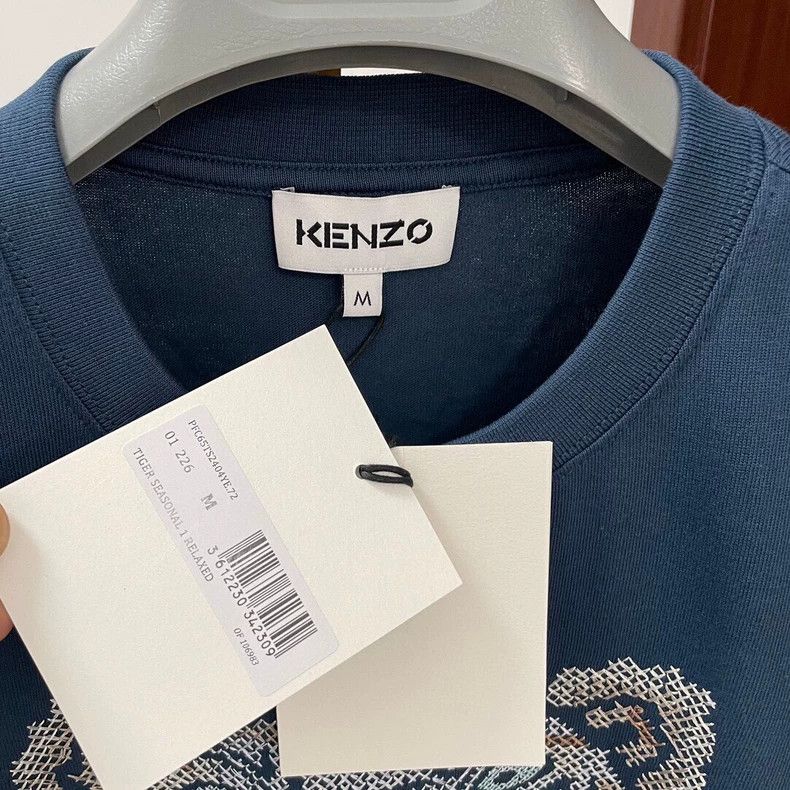 Kenzo KENZO Embroidered Men's Short Sleeve - dmc Size US M / EU 48-50 / 2 - 2 Thumbnail
