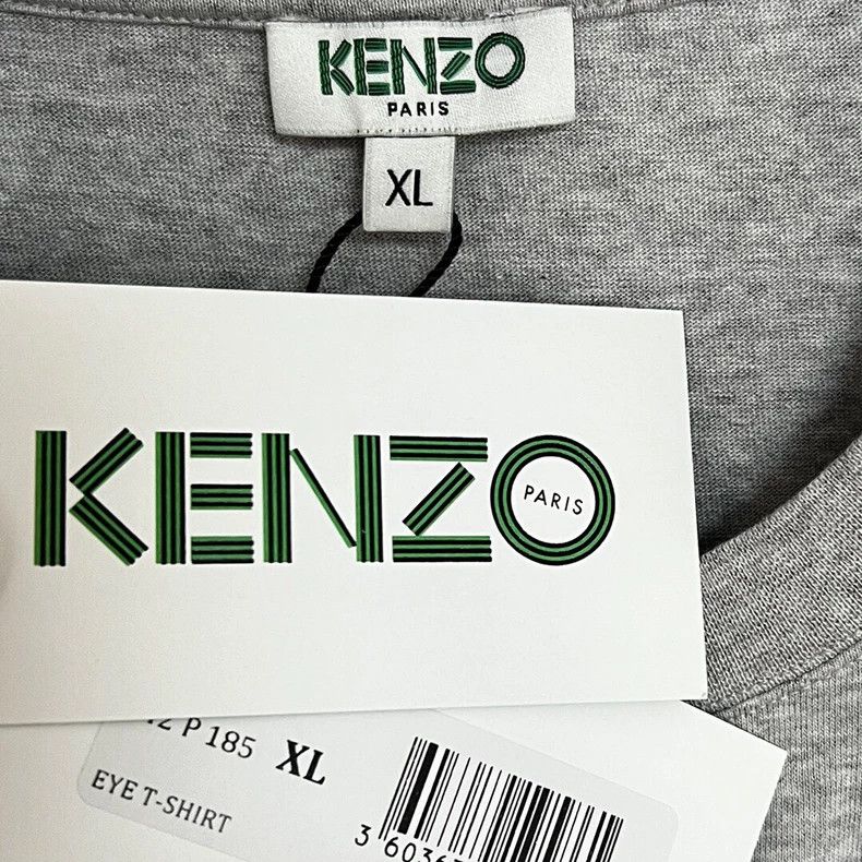Kenzo KENZO Eye Print Men's Short Sleeve T-Shirt - dmc Size US XL / EU 56 / 4 - 2 Thumbnail