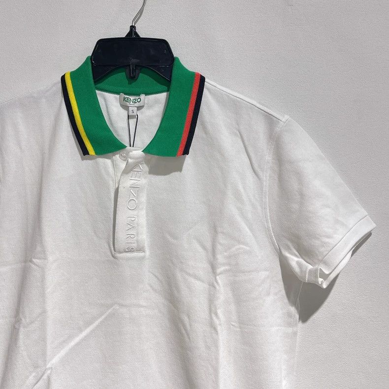 Kenzo Kenzo White Short Sleeve Polo - dmc Size US S / EU 44-46 / 1 - 3 Thumbnail