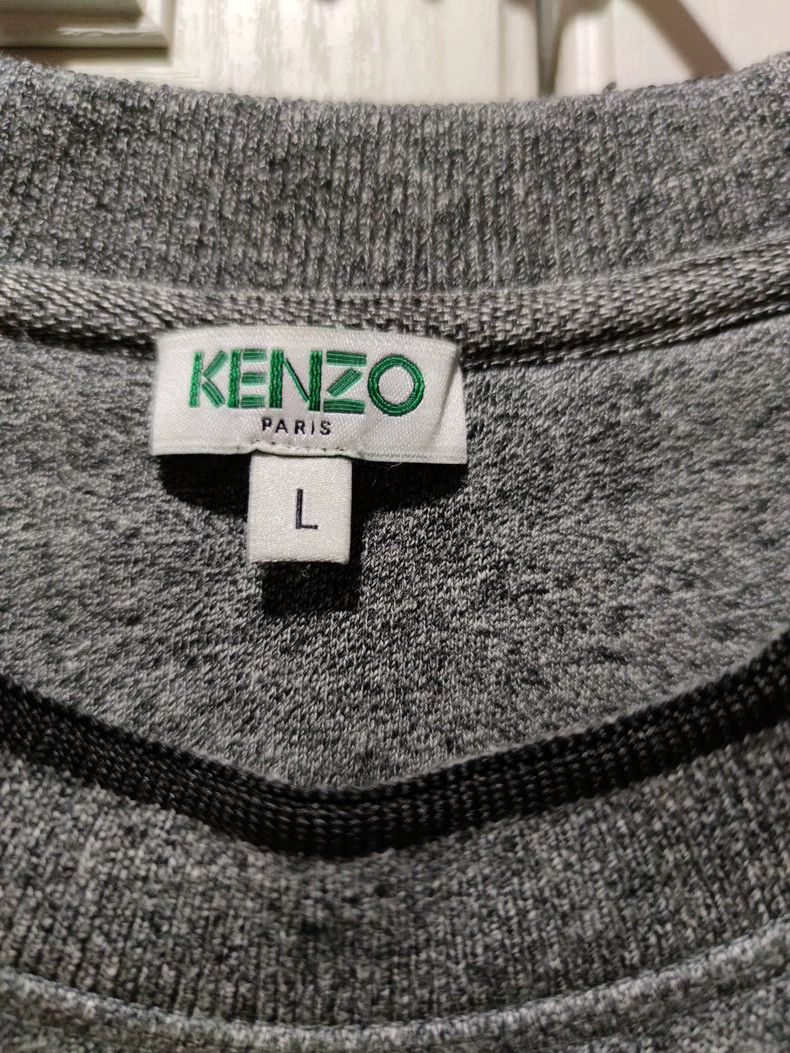 Kenzo KENZO Tiger Head Embroidered Sweatshirt - dmc Size US L / EU 52-54 / 3 - 2 Thumbnail