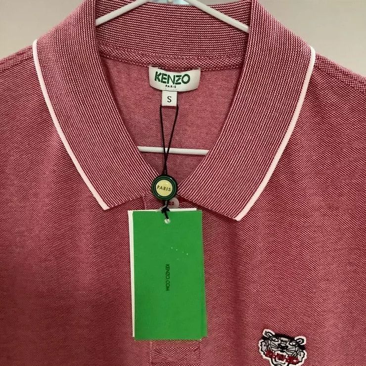 Kenzo Kenzo Tiger Logo Polo Shirt - dmc Size US S / EU 44-46 / 1 - 3 Thumbnail
