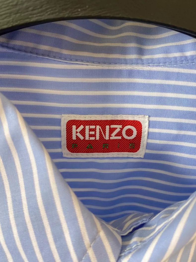 Kenzo KENZO Men's Loose Long Sleeve Shirt - dmc Size US S / EU 44-46 / 1 - 3 Thumbnail