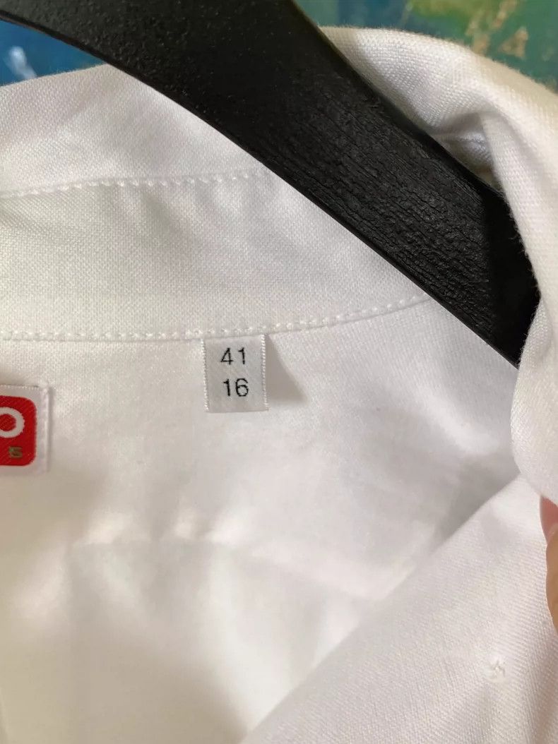 Kenzo KENZO Men's White Long Sleeve Shirt - dmc Size US L / EU 52-54 / 3 - 3 Thumbnail
