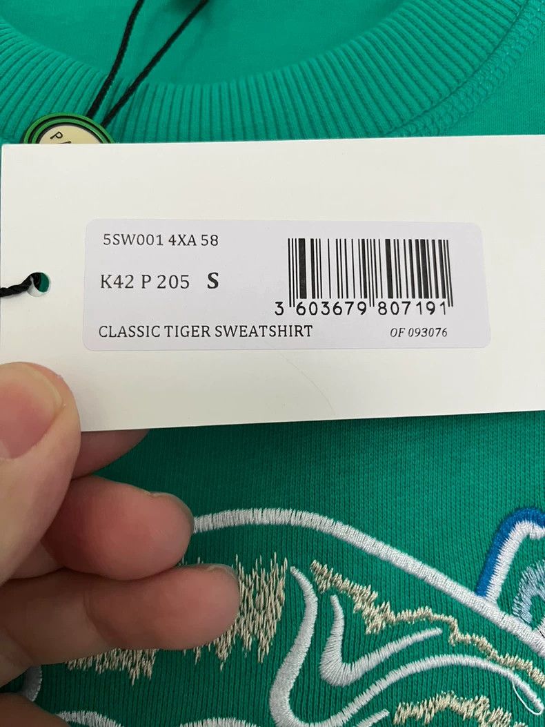 Kenzo Kenzo Men's Classic Embroidered Tiger Sweatshirt - dmc Size US S / EU 44-46 / 1 - 4 Thumbnail