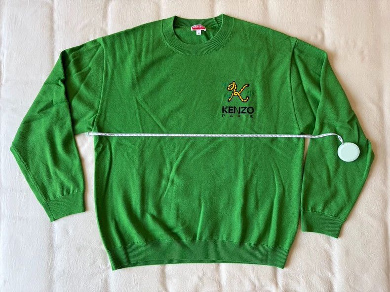 Kenzo KENZO Men's Green Sweater M - dmc Size US M / EU 48-50 / 2 - 4 Thumbnail