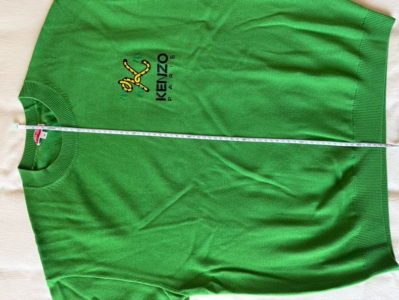 Kenzo KENZO Men's Green Sweater M - dmc Size US M / EU 48-50 / 2 - 5 Thumbnail