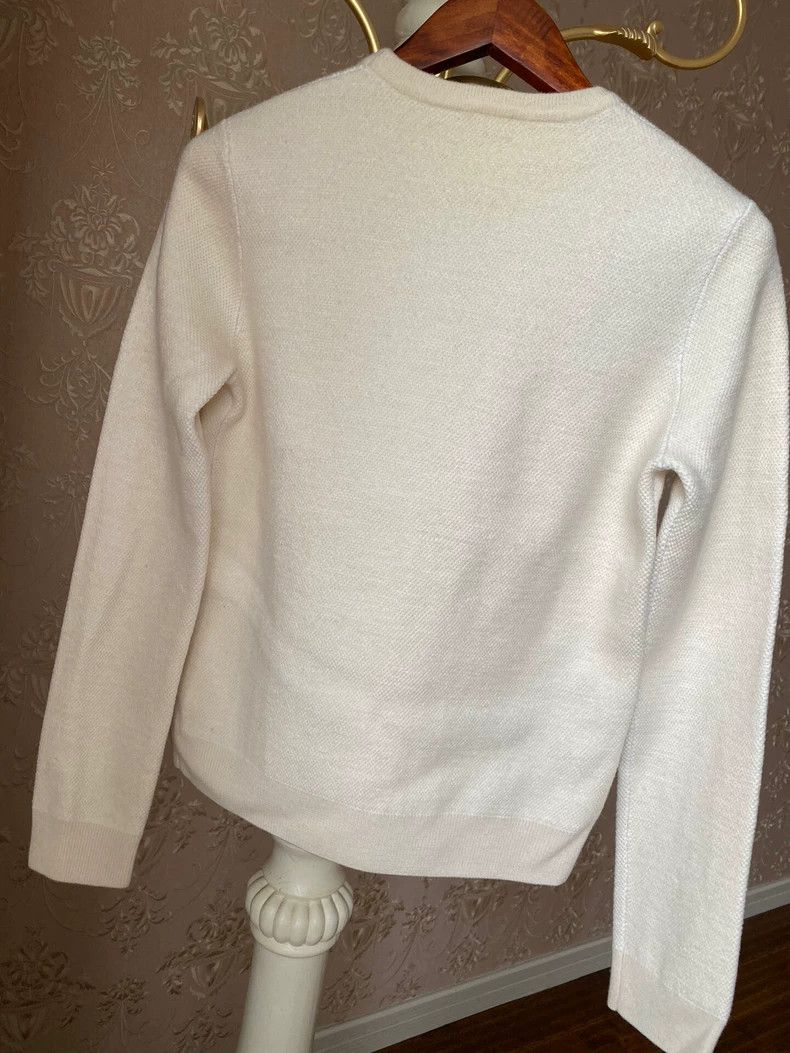 Kenzo Kenzo Beige Tiger Embroidered Sweater - dmc Size US L / EU 52-54 / 3 - 3 Thumbnail