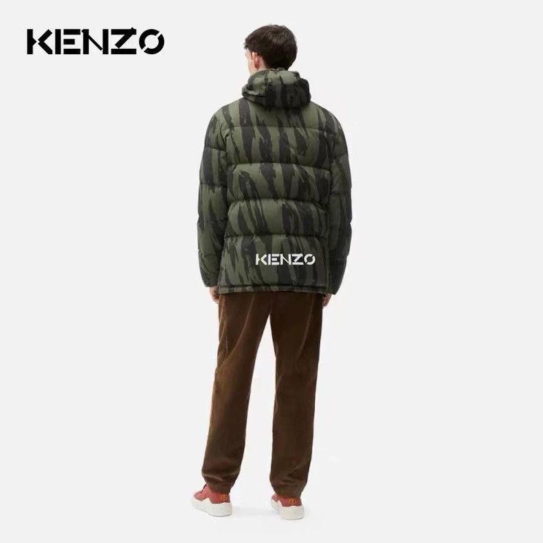 Kenzo KENZO Men's Down Jacket Coat - dmc Size US S / EU 44-46 / 1 - 2 Thumbnail