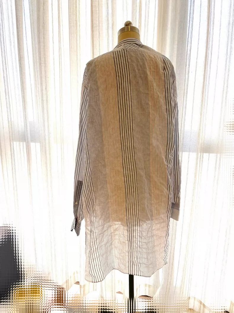 Loewe Loewe Striped Casual Button-Up Shirt - dmc Size US S / EU 44-46 / 1 - 2 Thumbnail