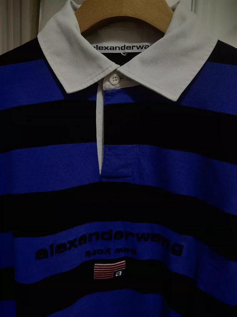 Alexander Wang Alexander Wang XS Long Sleeve Polo - dmc Size US XS / EU 42 / 0 - 2 Thumbnail