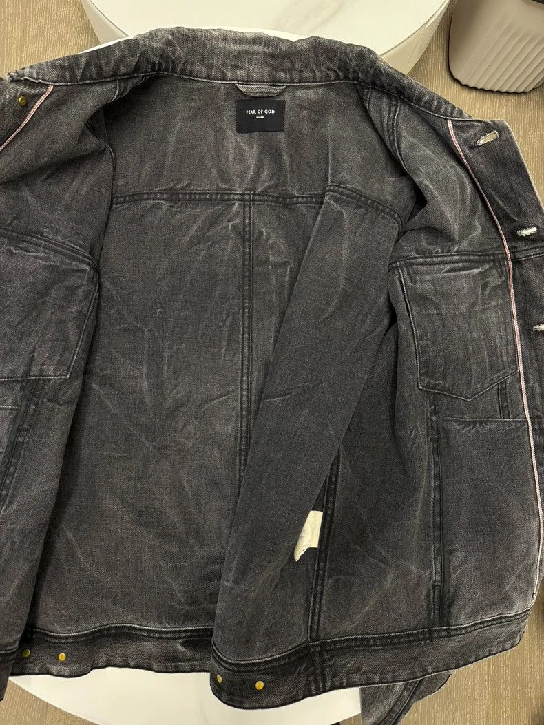 Fear of God Fear Of God 5th Wave Denim Jacket - dmc Size US L / EU 52-54 / 3 - 6 Thumbnail
