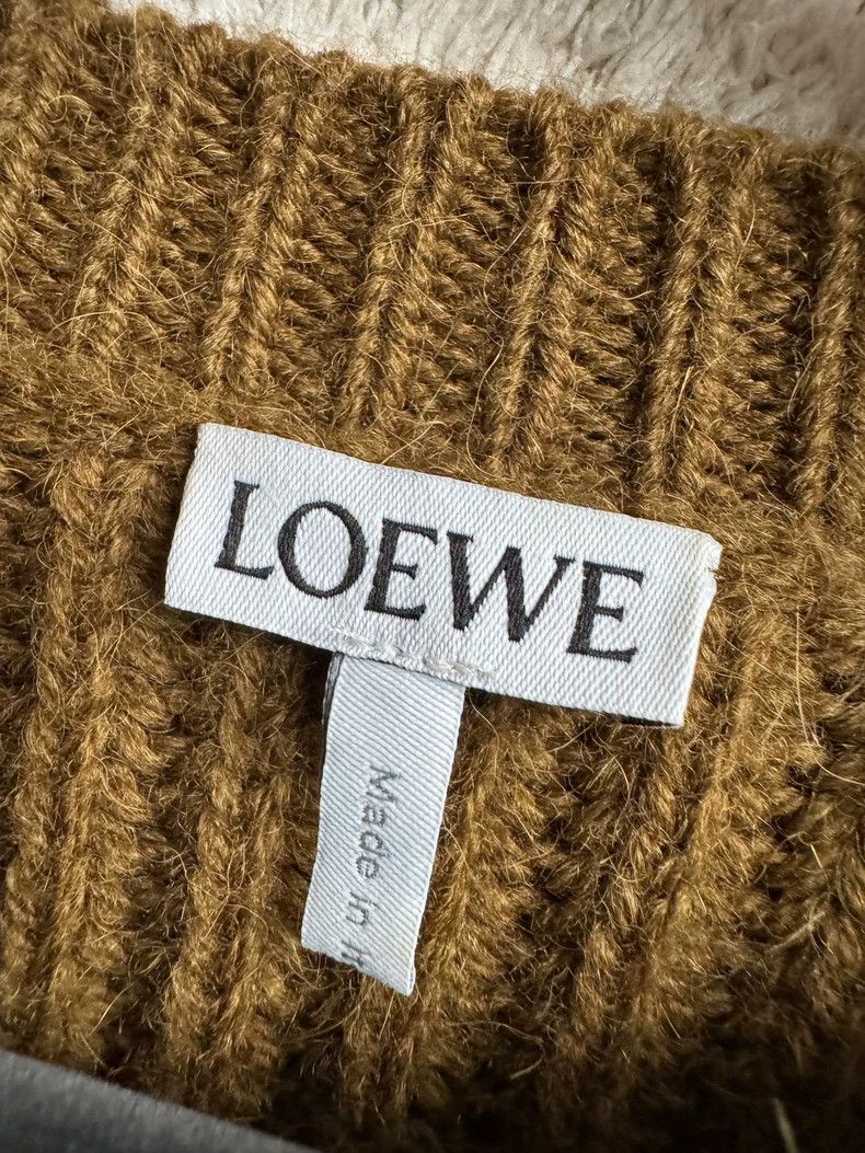 Loewe Loewe Green White Wool Sweater - dmc Size US M / EU 48-50 / 2 - 6 Thumbnail