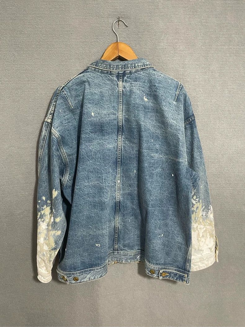 Fear of God FOG Season 5 Denim Splatter Jacket - dmc Size US XL / EU 56 / 4 - 3 Thumbnail