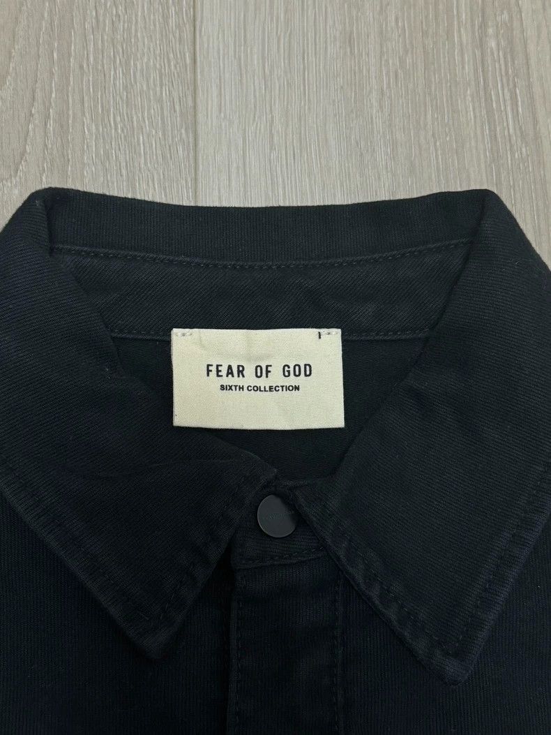 Fear of God Fear of God Season 6 Denim Jacket - dmc Size US M / EU 48-50 / 2 - 3 Thumbnail