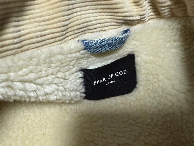 Fear of God Fear of God 5th Sherpa Denim Jacket - dmc Size US L / EU 52-54 / 3 - 3 Thumbnail