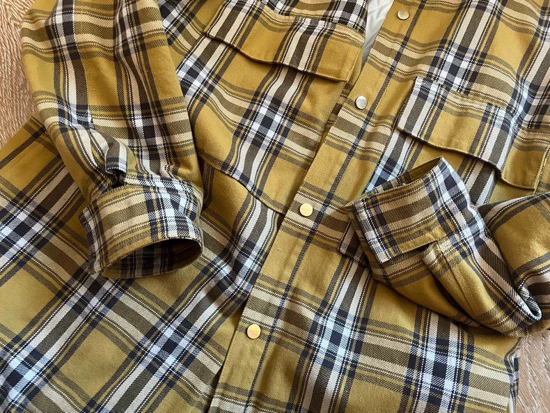 Fear of God Fear of God 6th Check Cotton Shirt Jacket - dmc Size US L / EU 52-54 / 3 - 5 Thumbnail