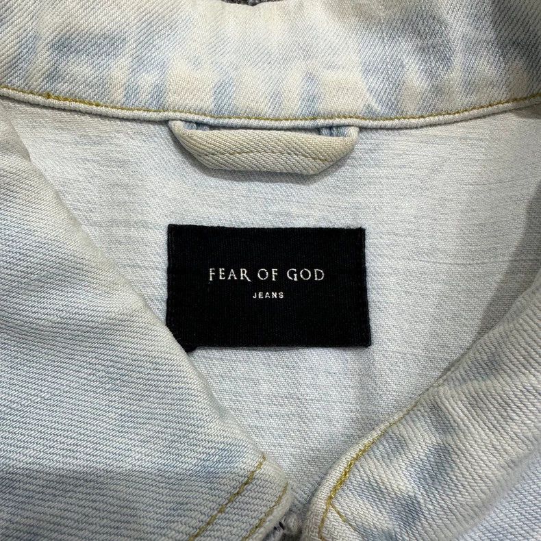 Fear of God Fear Of God 5th Light Wash Denim Jacket - dmc Size US L / EU 52-54 / 3 - 2 Thumbnail